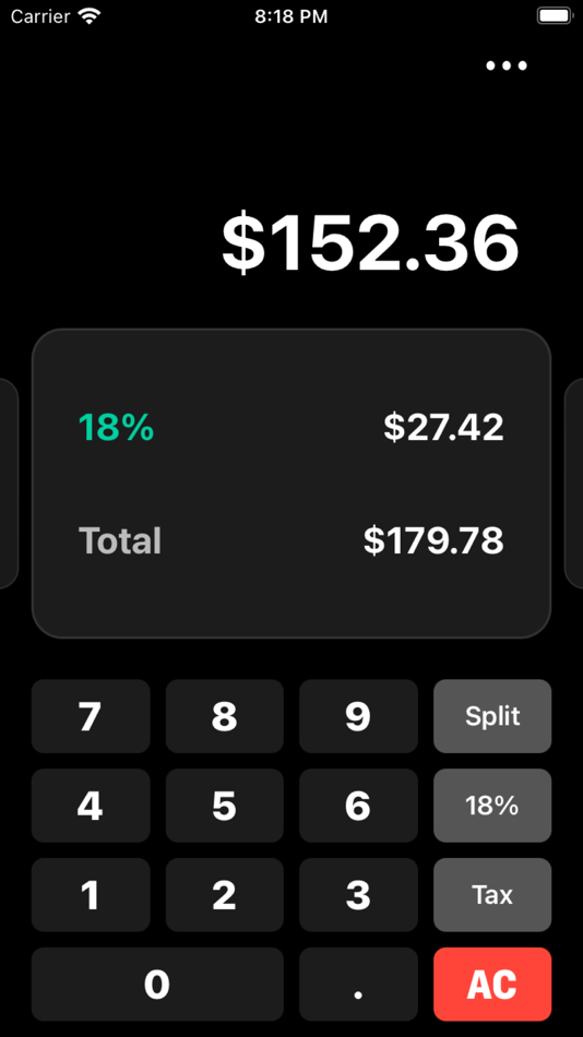 #1. Calc: Tip Calculator (iOS) 由: Hijinx LLC