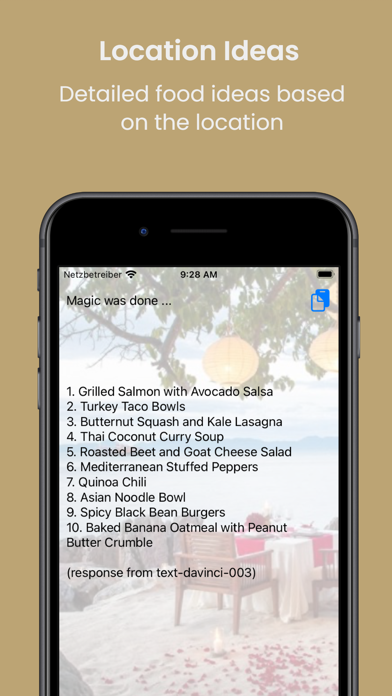 Meal-Minds AI Screenshot