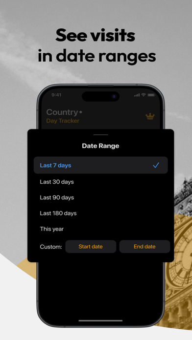 Country Day Tracker: I've been Screenshot
