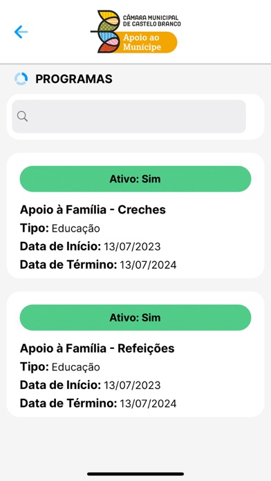 Apoio ao Munícipe CB Screenshot