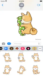 How to cancel & delete shiba inu stickers 2