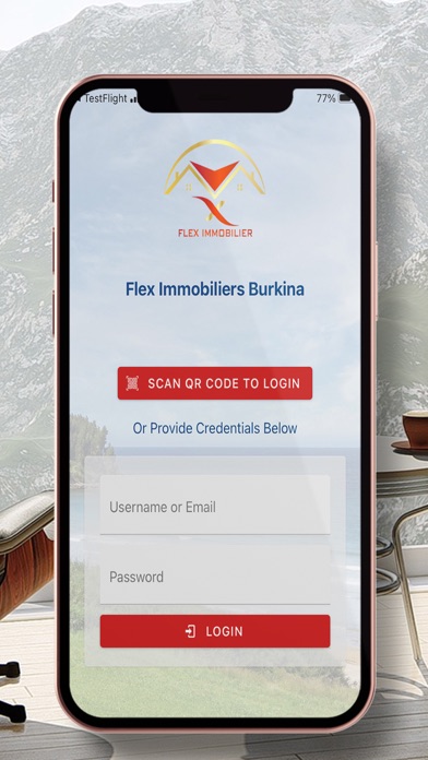 Flex Immobiliers Burkina Screenshot