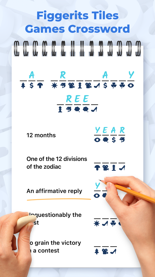 #1. Clues and Tiles - Word Game (iOS) Bởi: Severex