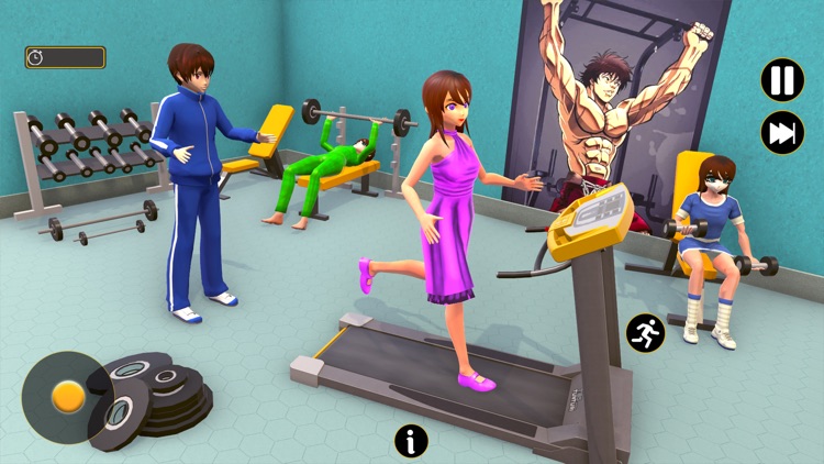 Anime High School Luxury Girl screenshot-3