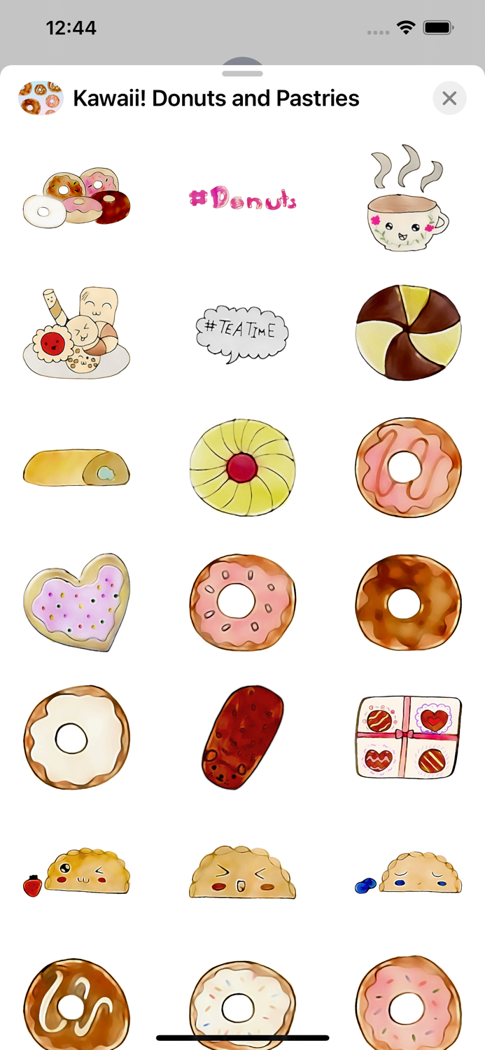 Kawaii Donuts and Pastries