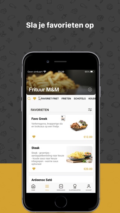 Frituur M&M Screenshot