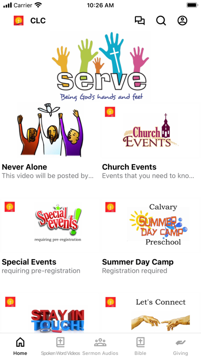 Calvary Lutheran Church - NC Screenshot