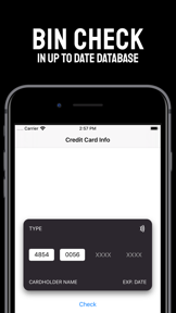 Credit Card Info & Validator screenshot