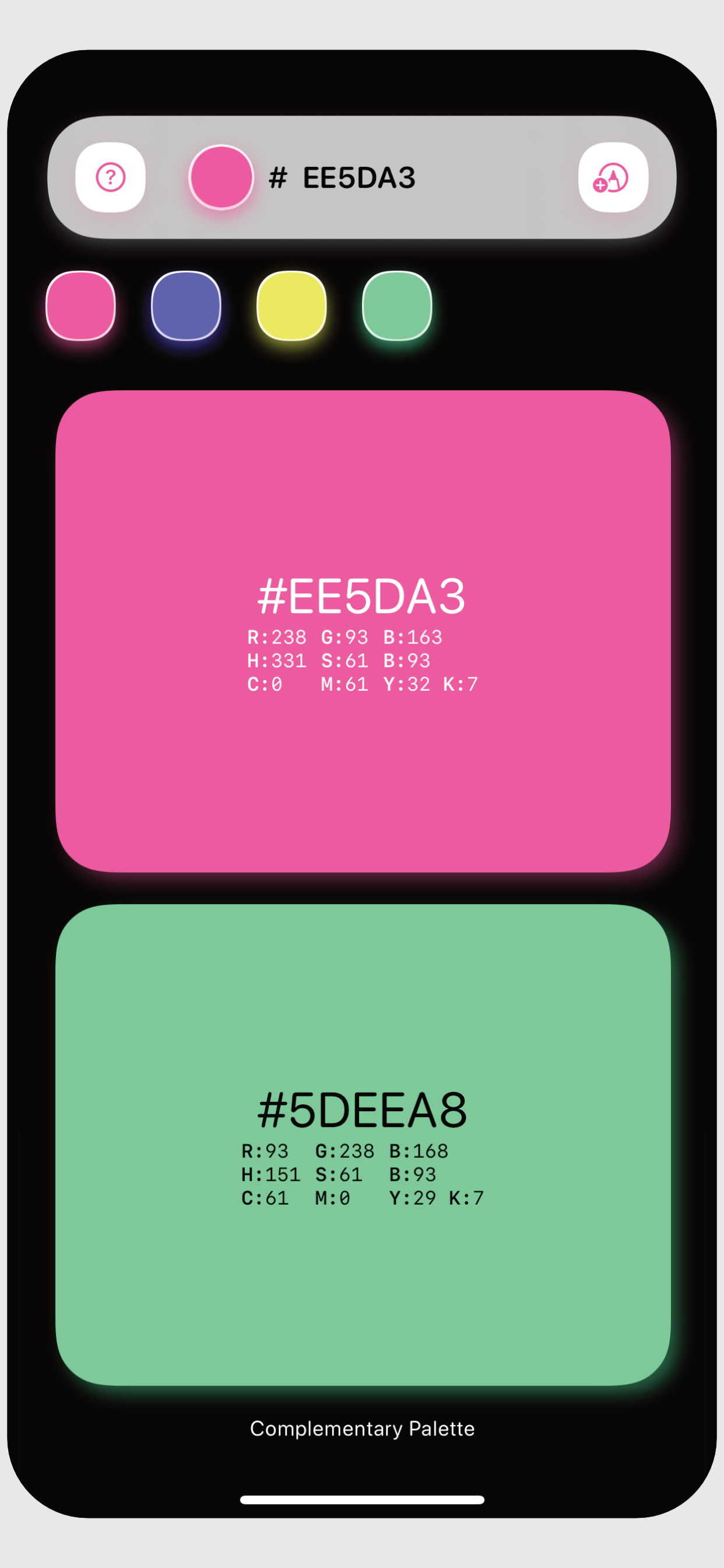 Kulur Color Palettes generator