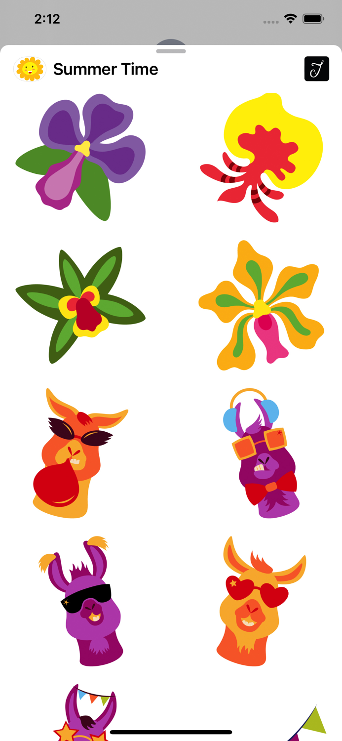 Summer Time Sticker Pack