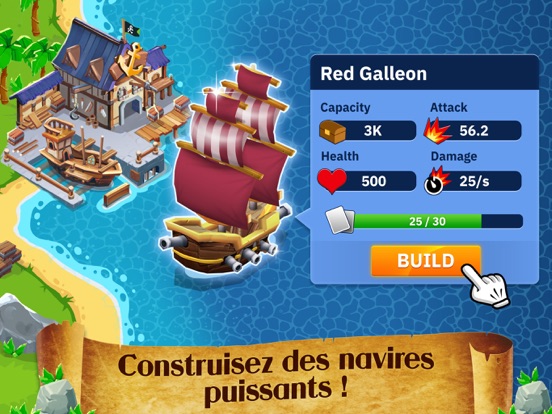 Screenshot #5 pour Idle Pirate Tycoon: Île Magnat