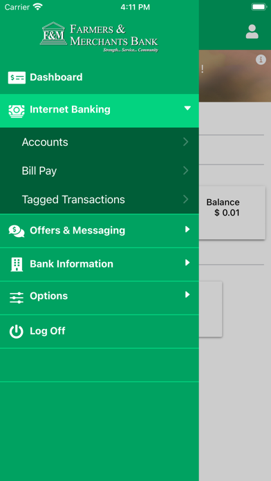 Farmers & Merchants Bank AL Screenshot