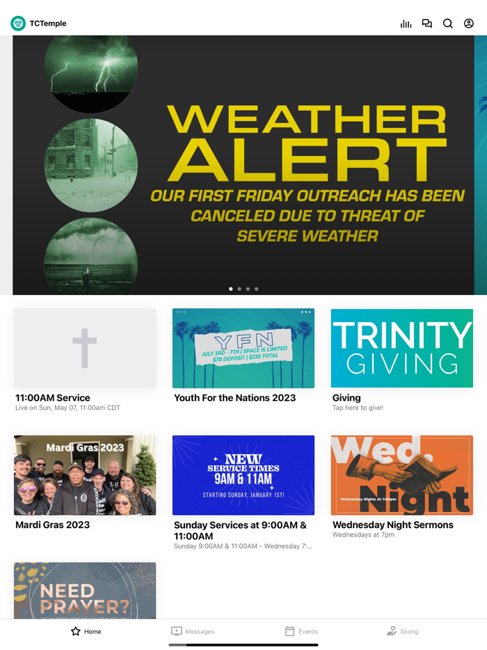 Trinity Church of Temple