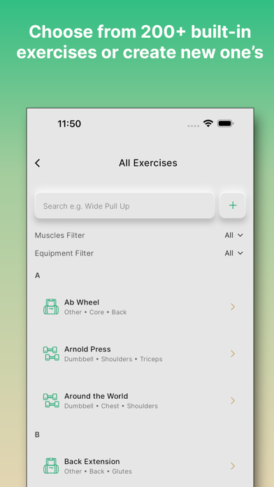 FitBliss: Workout & Calories Screenshot