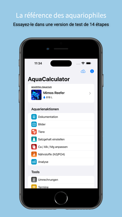 Screenshot #3 pour AquaCalculator