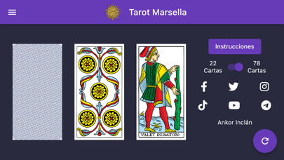 Tarot Marsella Screenshot