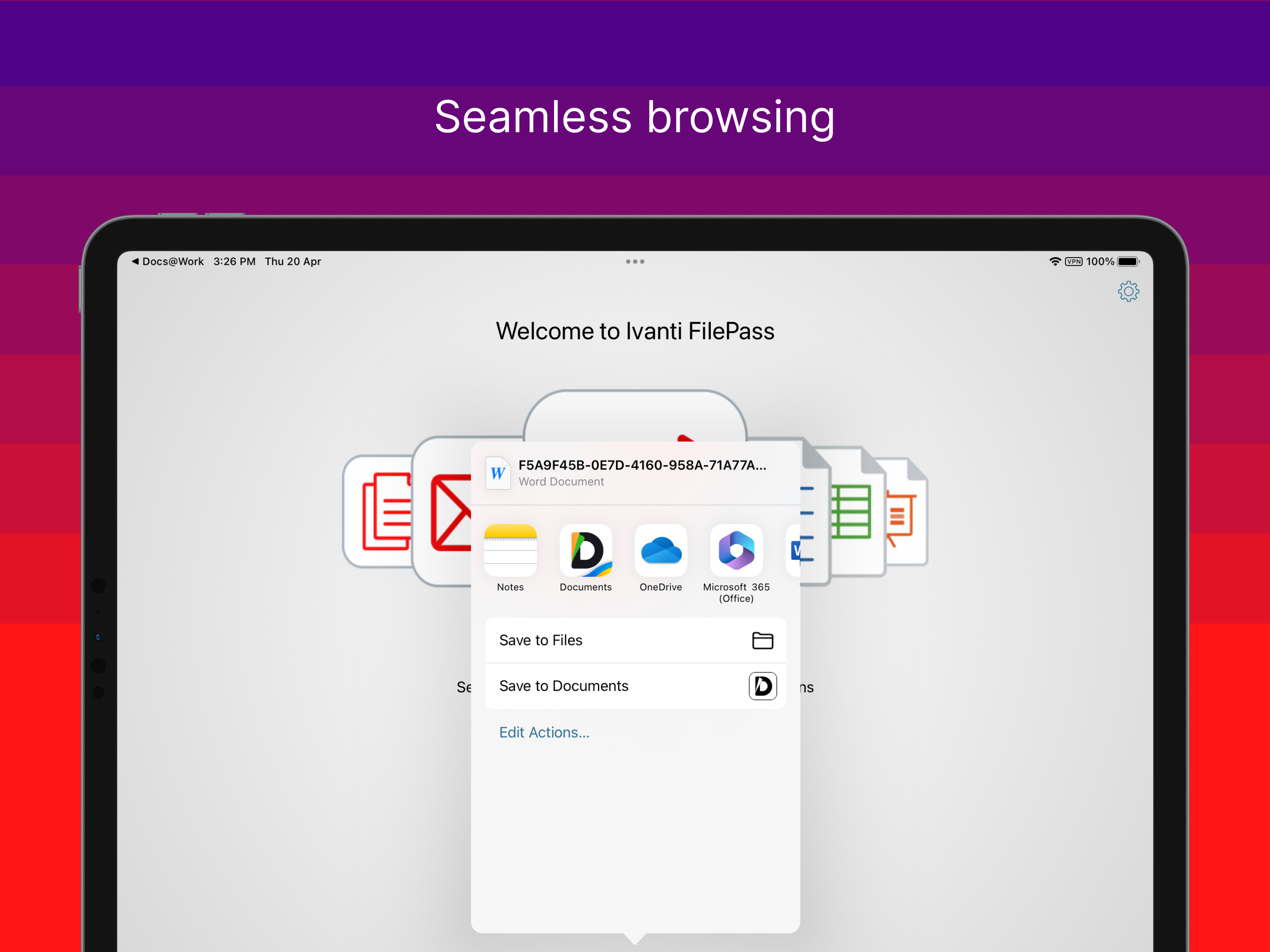 Ivanti FilePass screenshot 5