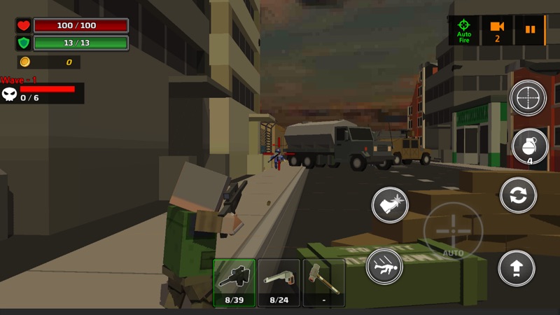 Pixel World Z 3D screenshot 4