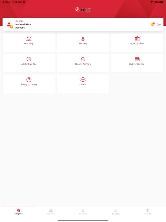 Screenshot #5 pour eGold – Vàng vật chất online