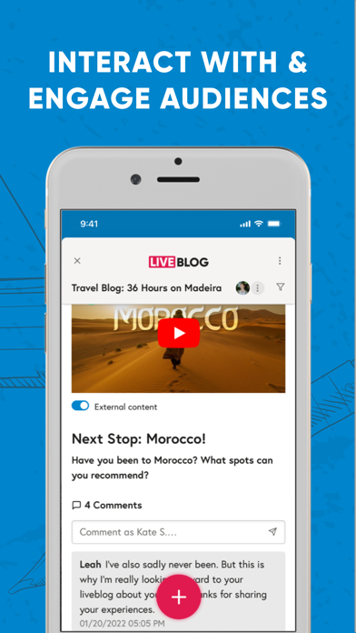 Tickaroo Live Blog Screenshot