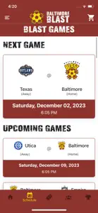 Baltimore Blast screenshot #2 for iPhone