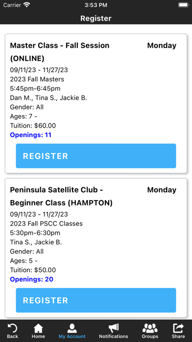 Hampton Roads Chess Screenshot