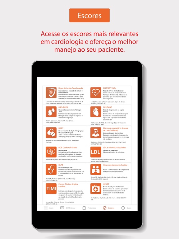 CAAT Med iPad screenshot 5 - Medical app