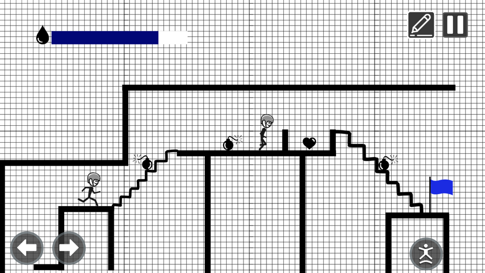 #6. Draw The Line: Stickman Games (iOS) 由: Muhammad Waseem Afzal