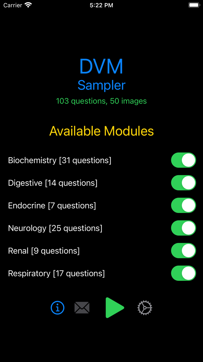 DVM 1st Year Quiz Sampler