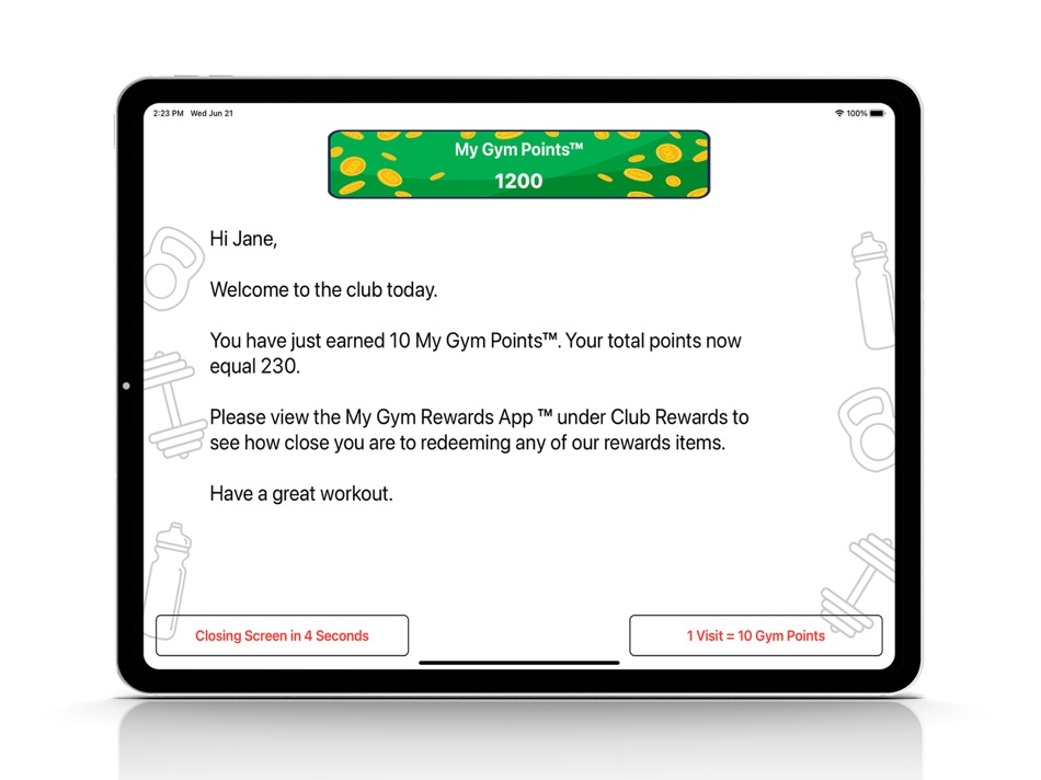 #3. Check In Gym Points (iOS) 由: My Gym Rewards Pty Ltd
