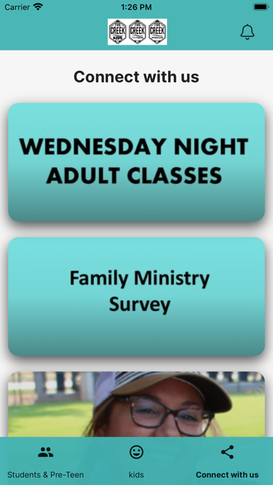 Quail Creek Family Ministry Screenshot