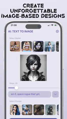 Game screenshot AI: Text to Image apk