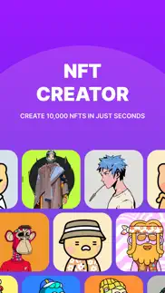 nft generator for opensea iphone screenshot 1