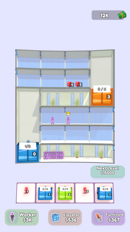 #3. Office Up 3D (iOS) Podle: Brew Games