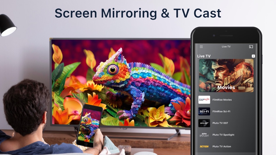 #1. Screen Cast - TV Mirroring (iOS) 由: HMA Mobile LLC