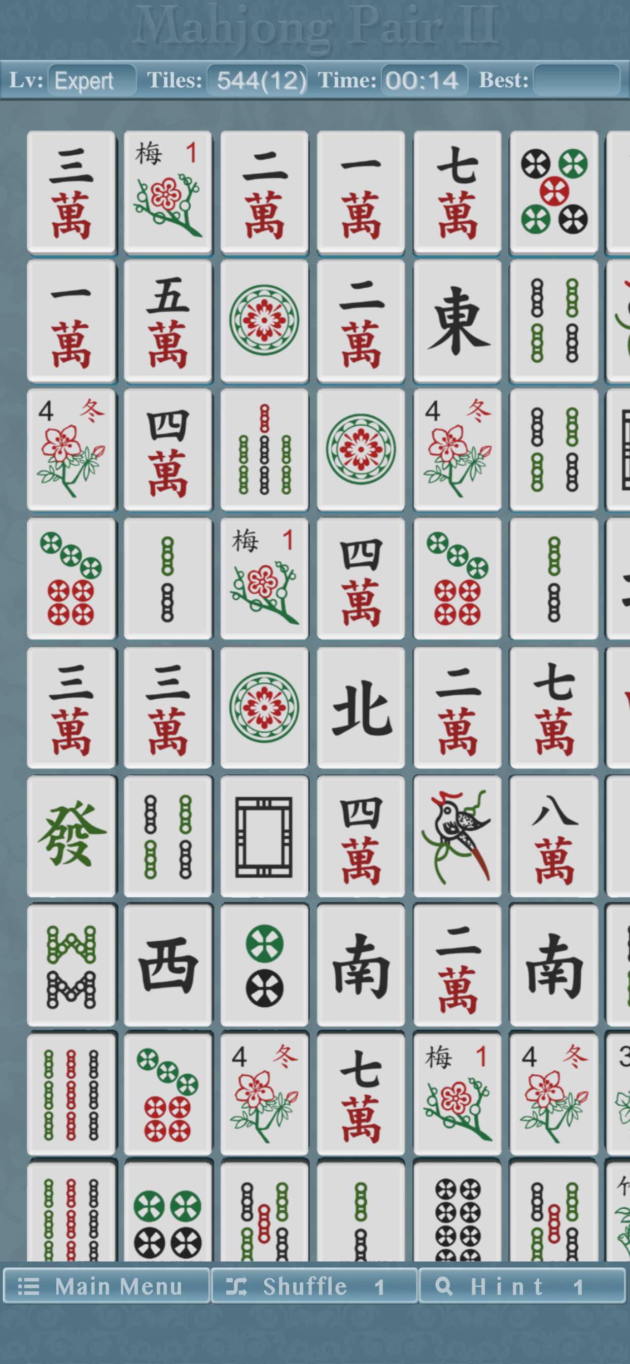 Mahjong Pair II screenshot 3