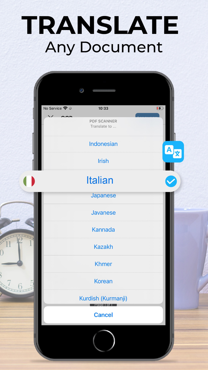 PDF Scanner Editor Translator
