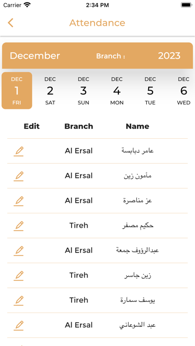 Coffee Lab Admin HR Screenshot