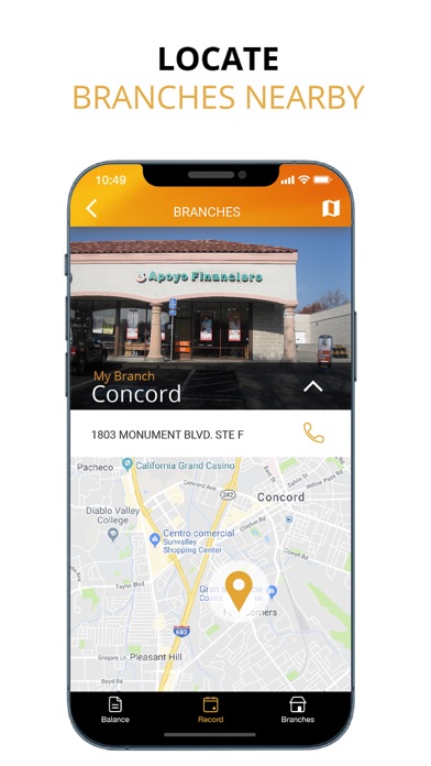 Apoyo Financiero Mobile Screenshot