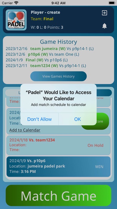 Mix N Match Padel Screenshot