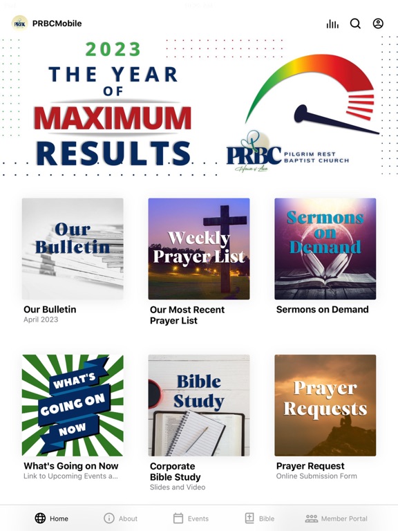 Screenshot #4 pour PRBCMobile App