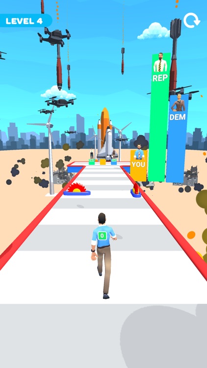 Vote Run 3D screenshot-3