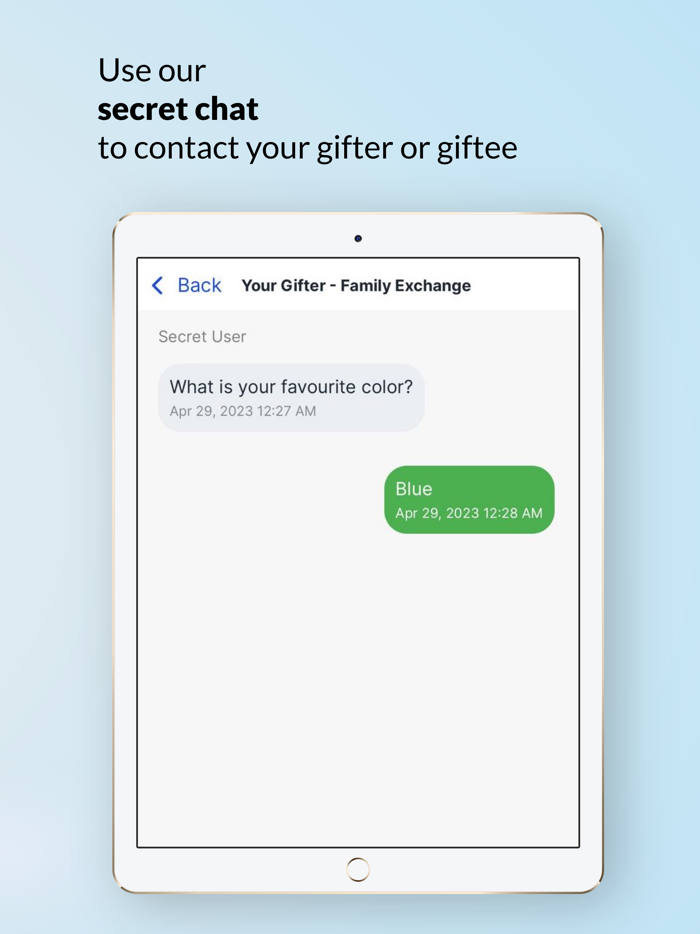 Gift Exchange  Secret.Gift