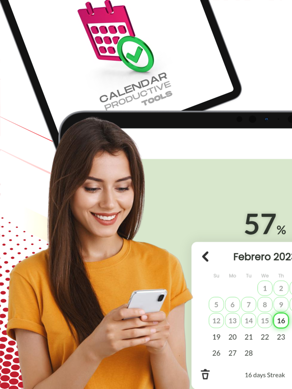 Screenshot #4 pour Calendar: Habit Tracker Goals