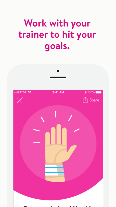 PinkRock Fitness and Nutrition Screenshot