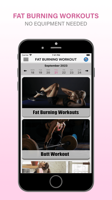 Fat Burning Workout Screenshot