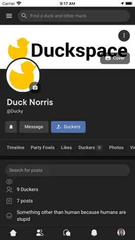 Game screenshot DuckSpace Social hack