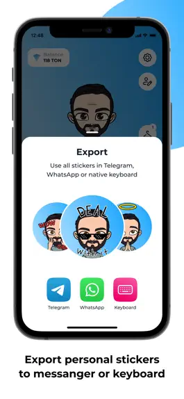Game screenshot Stickerface: Avatar maker hack