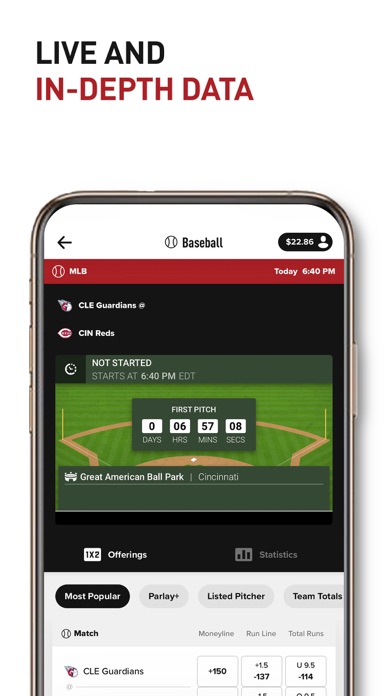 betJACK - Ohio's Sportsbook Screenshot