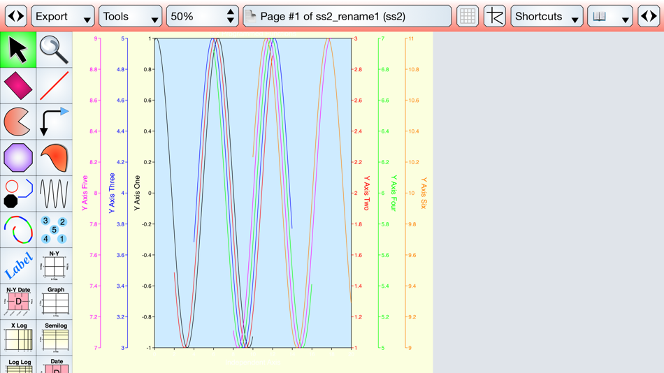 #2. Graph IDE (iOS) Podle: VVIMAGING, INC.